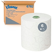 Handtuchrolle KLEENEX weiss a 800 Blatt, 19.10cmx200m, D 19.5cm, 2-lagig, Krt. a 6 R