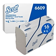 Papierhandtucher SCOTT weiss 18.6 x 21.2cm im Karton a 16 Pack a 220 Tücher