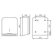 Katrin Falthandtuchspender M