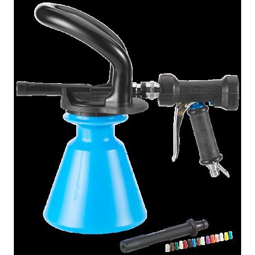 Schaumspritze 2.5L blau mit Stahlrohr, 12.7mm