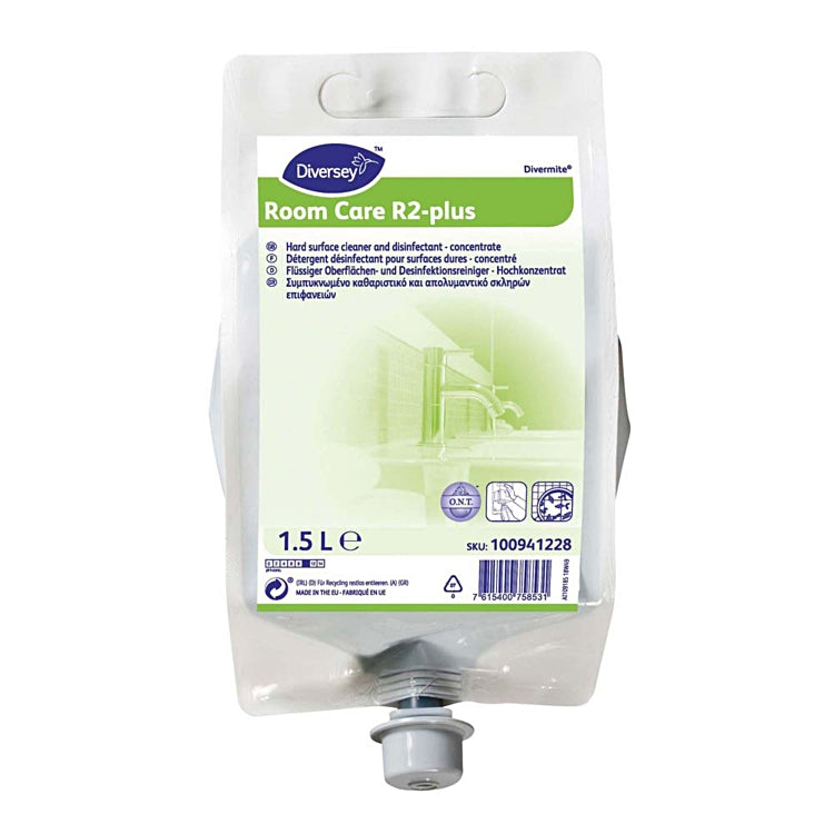 Desinfektionsreiniger Room Care R2 plus im Beutel à 1.5 / 2.0 Liter