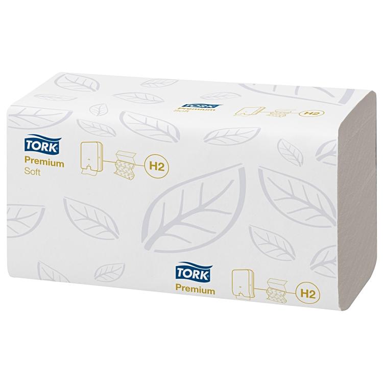 Papierhandtucher Tork Xpress Premium H2 weiss Multifold 2-lagig, 34.0 x 21.2 cm