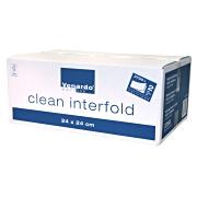 Papierhandtucher Venardo Clean hochweiss Interfold 2-lagig