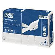 Papierhandtücher Tork Xpress Advanced Soft H2 weiss Multifold lang 2-lagig 180er Pack