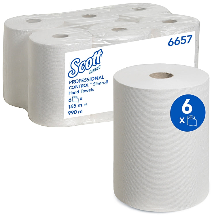 Handtucherrollen Scott Slimroll blau