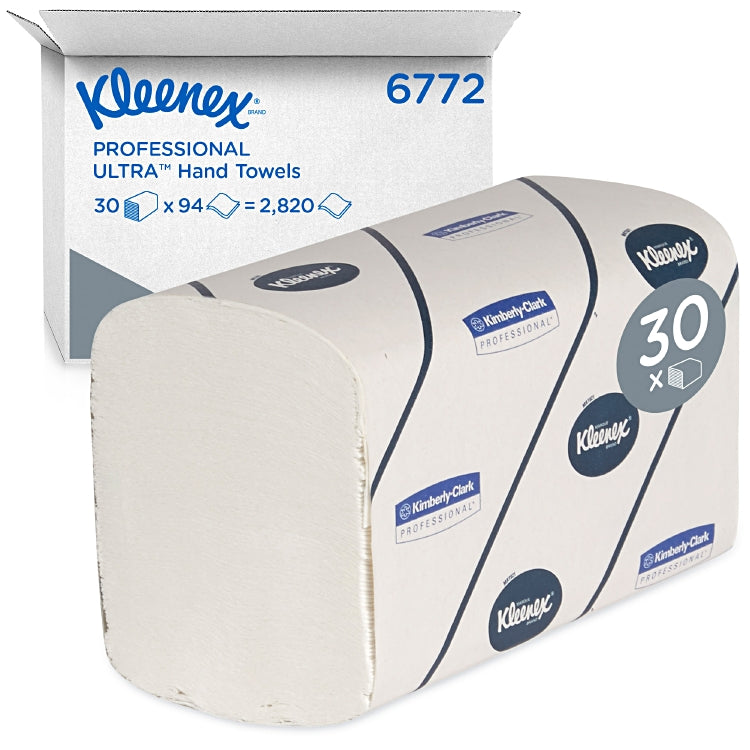 Papierhandtucher Kleenex Ultra W-Falz 2-lagig