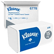 Papierhandtucher Kleenex® Ultra hochweiss W 2-lagig