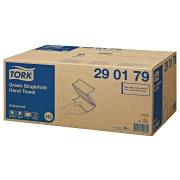 Papierhandtücher Tork Advanced H3 grün ZZ 2-lagig