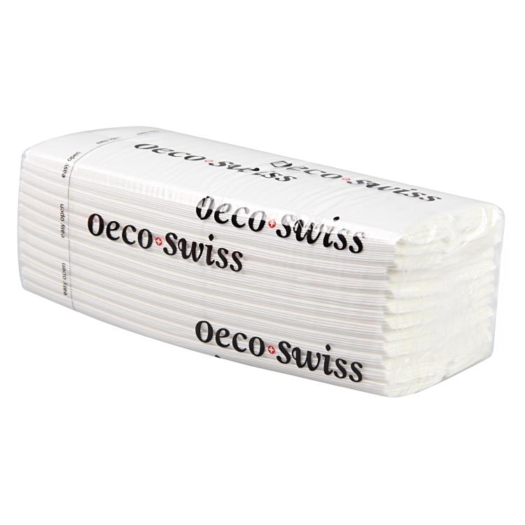 Papierhandtücher Oeco Swiss hochweiss C 3-lagig