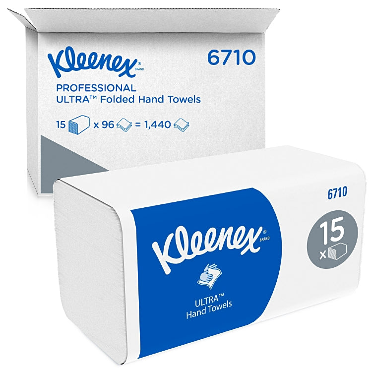 Papierhandtucher Kleenex® Ultra hochweiss W 3-lagig