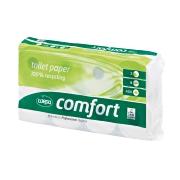 Toilettenpapier Comfort Recycling 2-lagig 400 Cps. 9.5 x 12.0 cm