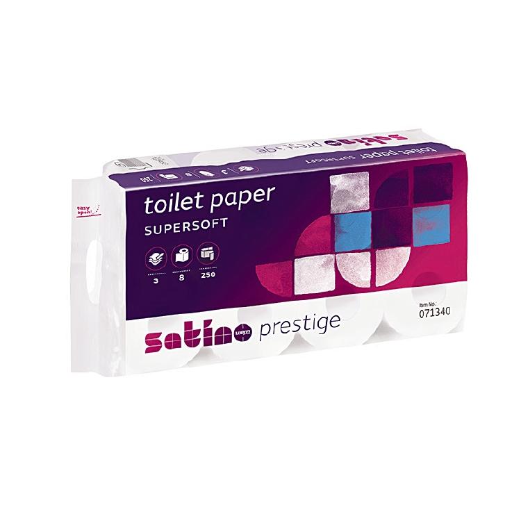 Satino Prestige Toilettenpapier 3-lagig weiss MT1-kompatibel