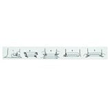 Papierspendereinlage Tork Kunststoff weiss 24.0 x 9.5 cm