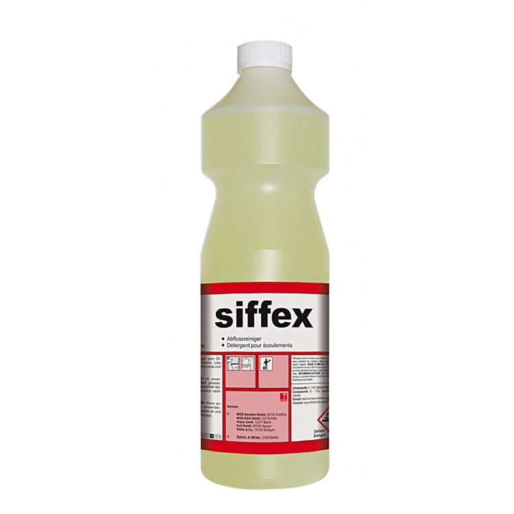 Ablaufreiniger Siffex flussig, gebrauchsfertig, Flasche a 1 Liter