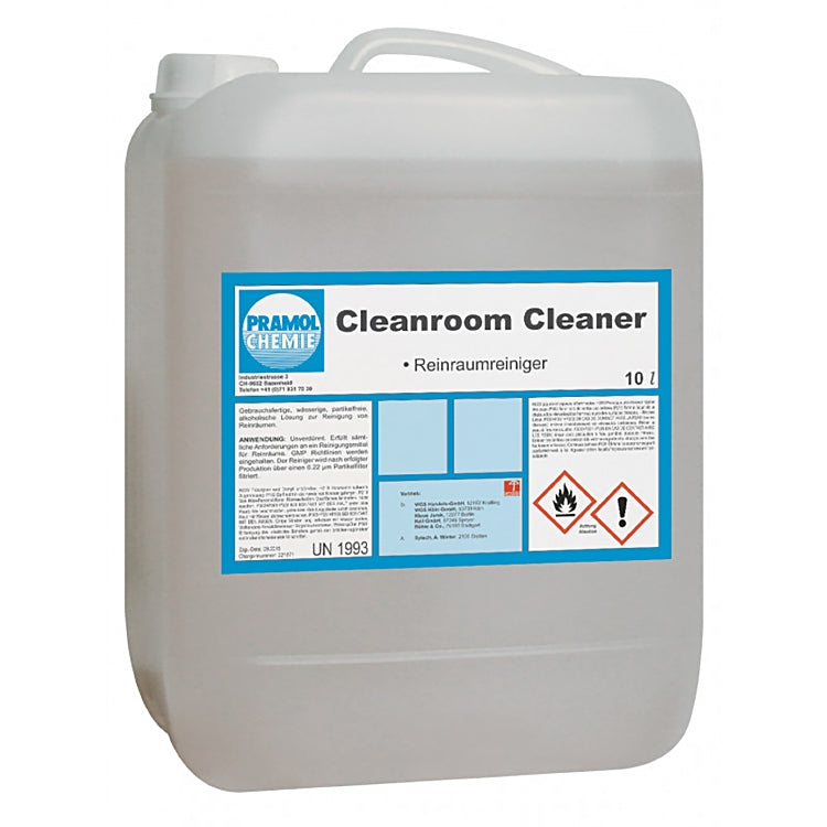 Spezialreiniger Cleanroom Cleaner, Kanister a 10 Liter