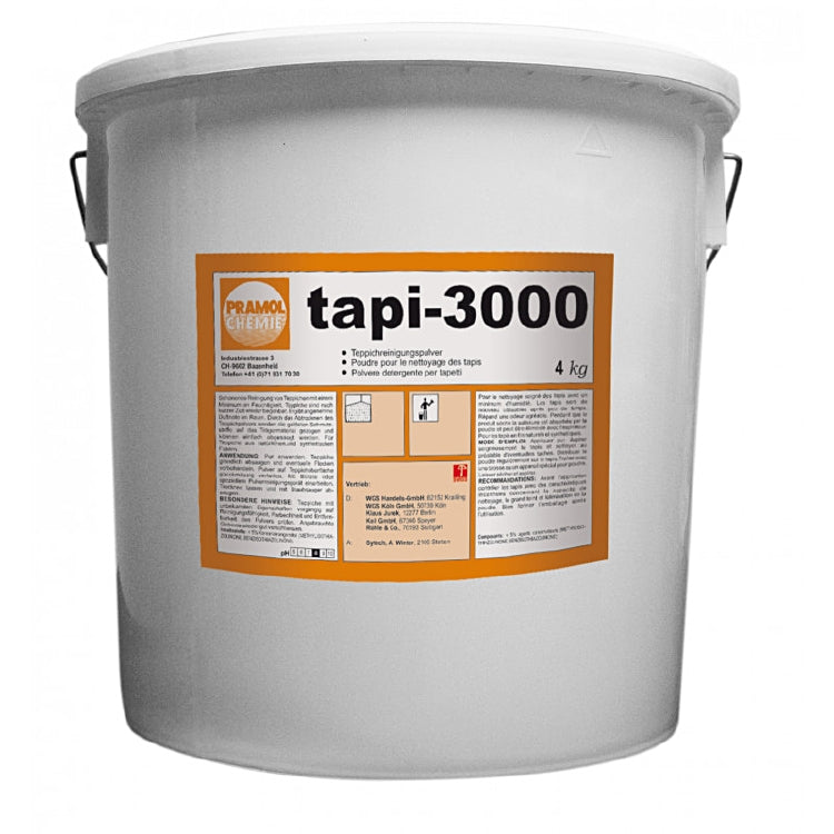 Teppichreinigungspulver Tapi-3000 im Eimer a 4 Kg